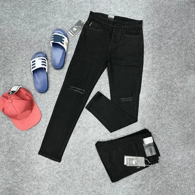 Quần jean nam quần bò  cao cấp chất Jean co dãn 4 chiều vải đẹp form chuẩn dáng slimfit chuẩn_JEAND006