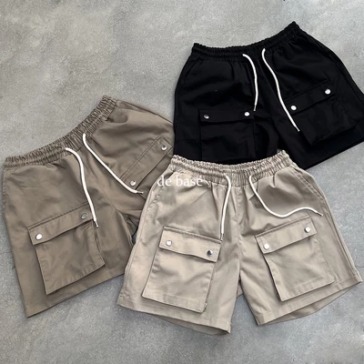 Quần Short Kaki Túi Hộp - BOX Short - De Basé