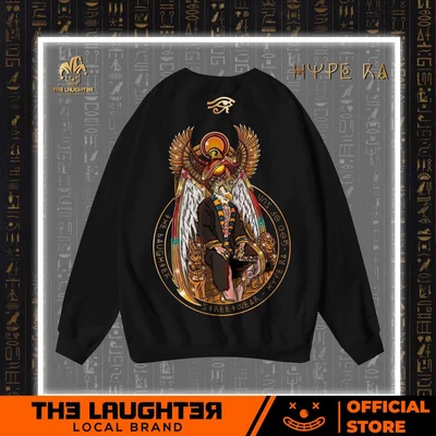 Local brand The Laughter - Sweater Hype Ra - God Of The Sun Áo nỉ dài tay- 100% Cotton