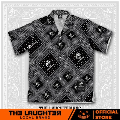 Local brand LAUGHTERIAN PATTERN - SƠ MI HỌA TIẾT BANDANA