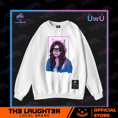 Local brand The Laughter - �UwU Áo DÀI TAY SWEATER - NỈ DA CÁ