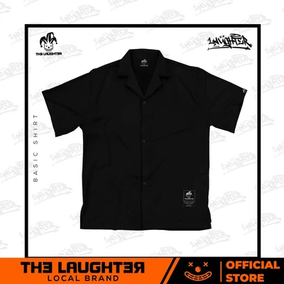 Local brand LAUGHTER BASIC SHIRT - SƠ MI LỤA TRƠN UNISEX OVERSIZE