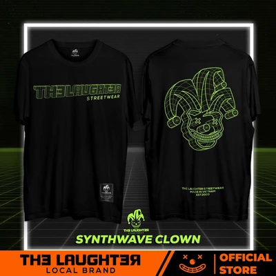 Local brand The Laughter - Áo Phông SYNTHWAVE CLOWN Tee - 100% Cotton