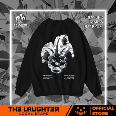 Local brand The Laughter - SWEATER DIAMOND -Áo DÀI TAY NỈ DA CÁ