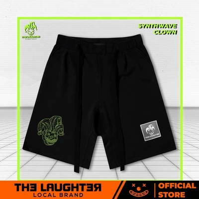 Local brand [The Laughter] SYNTHWAVE Shorts - Quần Short Đũng Thụng Hip Hop