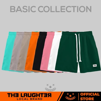 Local brand [The Laughter] - Basic Shorts - Quần Short Oversized Unisex 100% Cotton