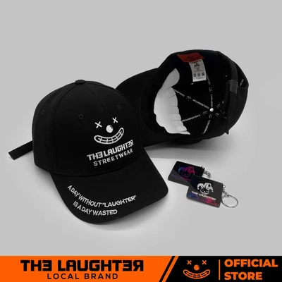 Local brand [TẶNG MÓC KHÓA] - LAUGHTER EMBROIDERED BASIC CAP