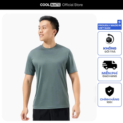 [MUA 2 GIẢM 5%][OUTLET - KHÔNG ĐỔI TRẢ]Áo Thun Thể Thao Active Basics thoáng khí Coolmate