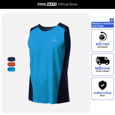 [MUA 3 GIẢM 12%]Áo Singlet nam thể thao chạy bộ không đường may seamless CoolFast V2 Coolmate