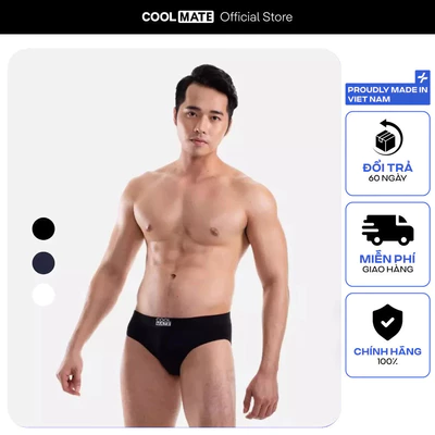[MUA 2 GIẢM 5%]Quần lót nam tam giác Brief Bamboo kháng khuẩn Coolmate