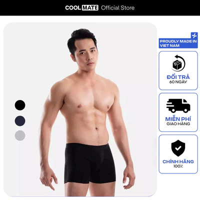 [MUA 2 GIẢM 5%]Quần lót nam Trunk Cotton Compact co giãn Coolmate