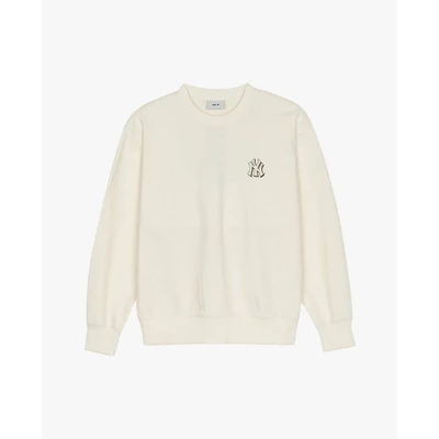 MLB - Áo sweatshirt unisex New Year Snake Cartoon Graphic Overfit_3AMTQ0151-50CRS