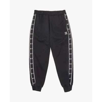 MLB - Quần jogger unisex lưng thun Monogram_3APTM0646-50BKS