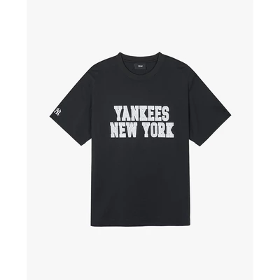 MLB - Áo thun unisex cổ tròn tay ngắn Premium Varsity_3ATSV0643-50BKS