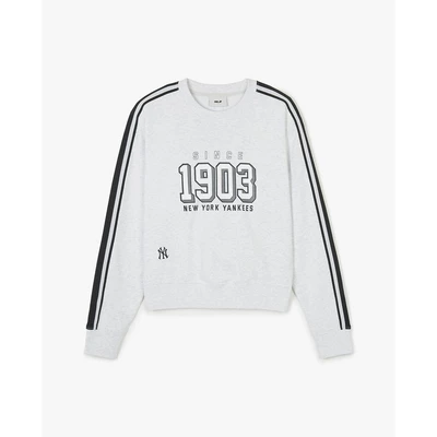 MLB - Áo sweatshirt nữ cổ tròn tay dài Sportive Varsity Track_3FMTV3141-50MGL