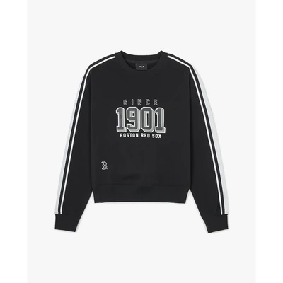 MLB - Áo sweatshirt nữ cổ tròn tay dài Sportive Varsity Track_3FMTV3141-43BKS