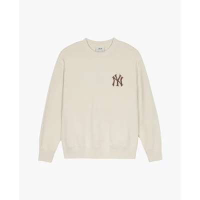 MLB - Áo sweatshirt unisex cổ tròn tay dài Monogram Big Lux_3AMTM1044-50CRD
