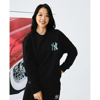 MLB - Áo sweatshirt unisex cổ tròn tay dài Basic_3AMTB1344-50BKS
