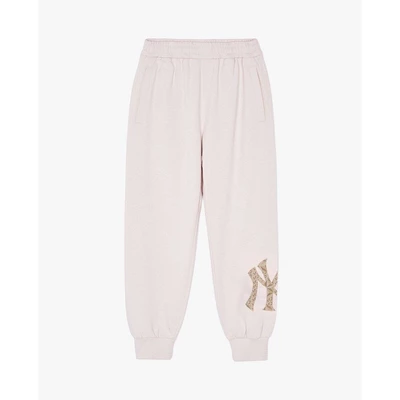 MLB - Quần jogger unisex lưng thun Classic Monogram_3APTM0746-50CRD