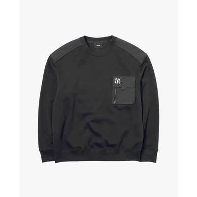 MLB - Áo sweatshirt unisex cổ tròn tay dài Gorpcore_3AMTB1246-50BKS