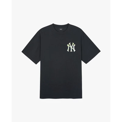 MLB - Áo thun unisex cổ tròn tay ngắn Summer Graphics Big Logo_3ATSX0543-50BKS