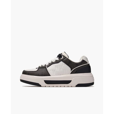 MLB - Giày sneakers unisex cổ thấp Chunky Liner Classic Monogram_3ASXCMN4N-50BKS