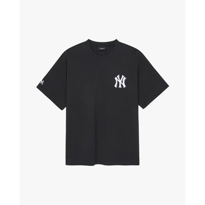 MLB - Áo thun unisex cổ tròn tay ngắn hiện đại Vintage Monotive_3ATSM0744-50BKS