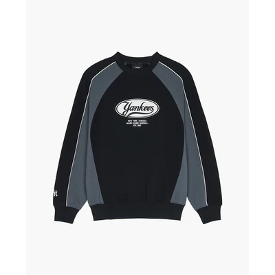 MLB - Áo sweatshirt unisex Varsity Sportive Colorblock_3AMTV0251-50BKS