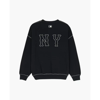 MLB - Áo sweatshirt unisex Basic Coopers Logo Mega Overfit_3AMTB0251-50BKS
