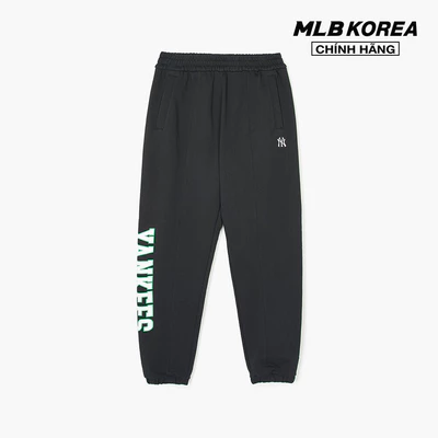MLB - Quần jogger unisex lưng thun Varsity Logo_3APTV0141-50BKS