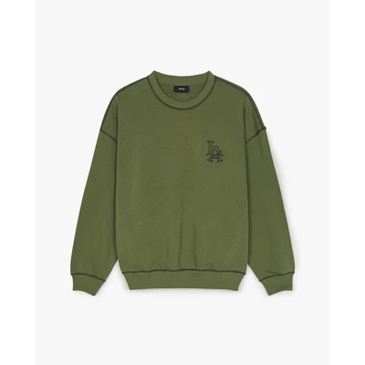 MLB - Áo sweatshirt unisex Basic Coopers Logo Mega Overfit_3AMTB0251-41KAL