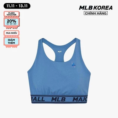 MLB - Áo bra thể thao nữ Basic Athleisure Lettering_3FTKB0434-07SBD