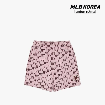 MLB - Quần shorts unisex ống rộng Classic Monogram All Over Jacquard_3ASPM0134-50PKL