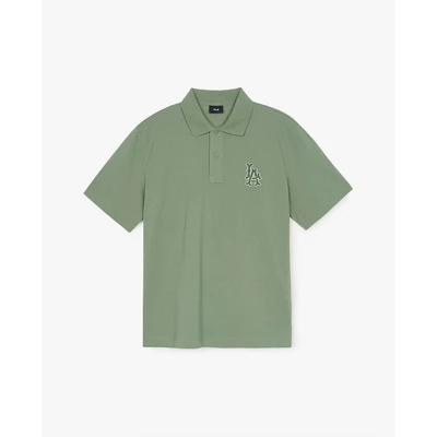 MLB - Áo polo unisex tay ngắn Basic Coopers Logo Overfit_3APQB0353-41KAP