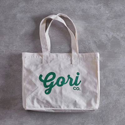 Túi Tote Vải Đeo Chéo Gori Bag New Màu Ngà Chất Liệu Cao Cấp
