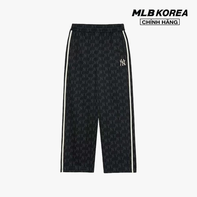 MLB - Quần dài unisex ống rộng Classic Monogram_3APTM0334-50BKS