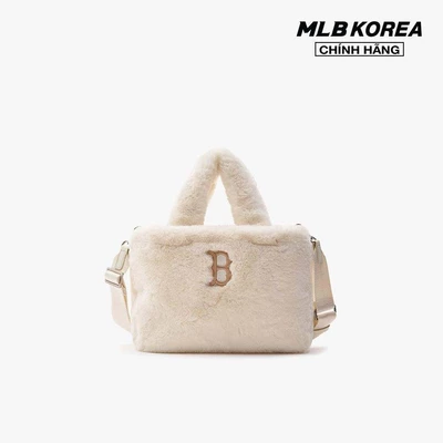 MLB - Túi xách nữ phom chữ nhật Basic Fur Boston Red Sox_3AORS0536-43BGL