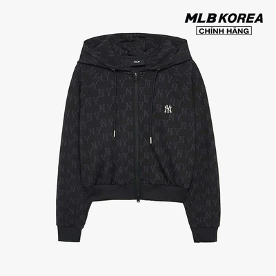 MLB - Áo khoác nữ phối mũ Athleisure Classic Monogram_3FTRM2034-50BKS