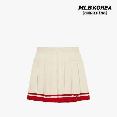 MLB - Chân váy xếp li mini Classic Sports Striped Knit Pleated_3FSKG0236-43CRD