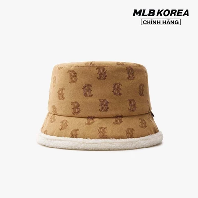 MLB - Nón bucket unisex thời trang Classic Monogram Suade_3AHTMS136-43CAS