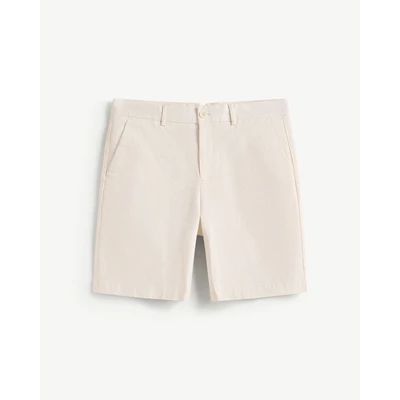 Quần Short Khaki Nam Vải Dobby Form Straight - Routine 10F24PSH041
