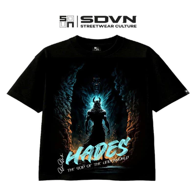 Áo Thun Form Big Boxy "SHADOW GOD " cotton 100% Brand Chính Hãng SDVN UNISEX