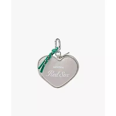 MLB - Móc khóa unisex hình trái tim Heart Pouch_3APOH015N-43GRL