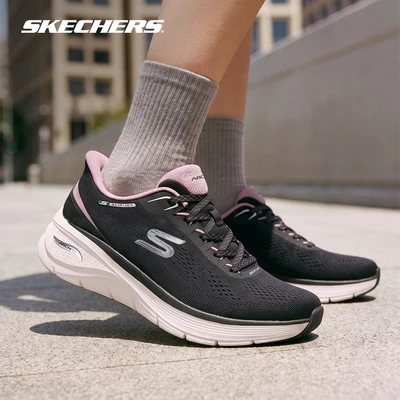 Giày Thể Thao Nữ Skechers Slip-Ins Sport Arch Fit 3.0 True Step Thường Ngày - 150887-BKMV APMA