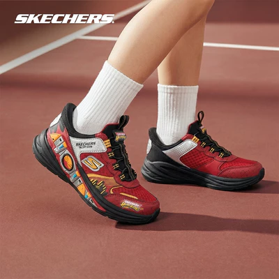 Giày Thể Thao Bé Trai Skechers Slip-Ins Hyper-Quest Where's My Skechers - 404212L-RDBK Air-Cooled Memory Foam