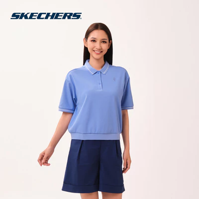 Polo Tee Nữ Skechers Skechers Authentic Iconic Polo Tee - SL226W181-03KG