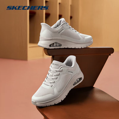 Giày Thể Thao Nam Skechers Slip-Ins Street UNO Flex Ez Air Slip-Ins-183312-TPE Memory Foam
