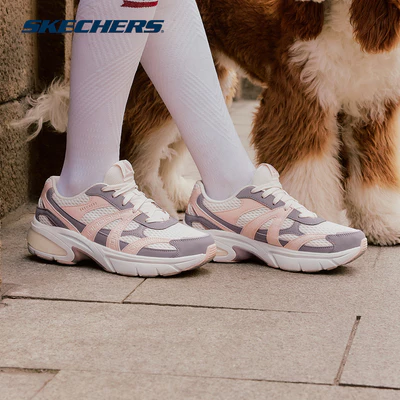 Giày Thể Thao Nữ Skechers SKX Street Shadow Stellar OG-177356-PNK Air-Cooled Memory Foam