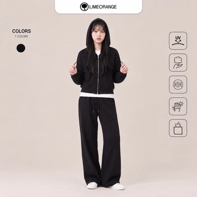 Quần Jogger Thun Basic Sweatpants LIMEORANGE JU25040101