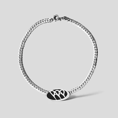 Vòng cổ | DADAD LIP LOGO SILVER_NECKLACE